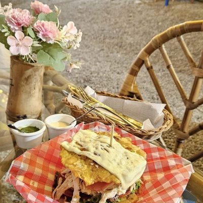 Hamburguesa de patacon